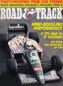 ROAD & TRACK 1987 MAR - TR6, BMW B186 F1, OSCA MT4